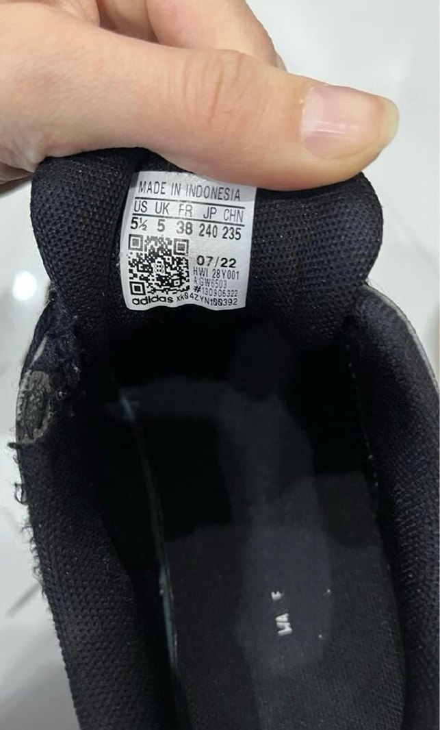 Orijinal Adidas Siyah Erkek Çizgili Bağcıklı Spor Ayakkabı - Görsel 3