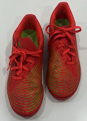 Orijinal Adidas krampon Kırmızı Bağcıklı Erkek Futbol Ayakkabısı - Görsel 2