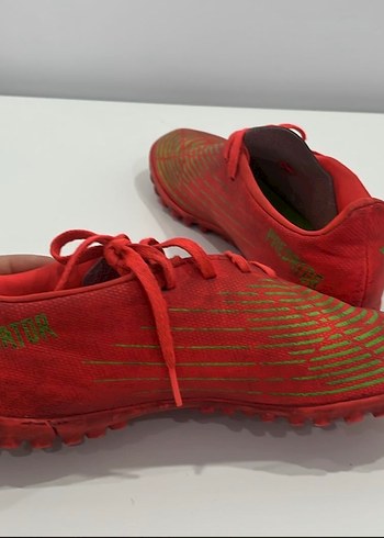 Orijinal Adidas krampon Kırmızı Bağcıklı Erkek Futbol Ayakkabısı - Görsel 4