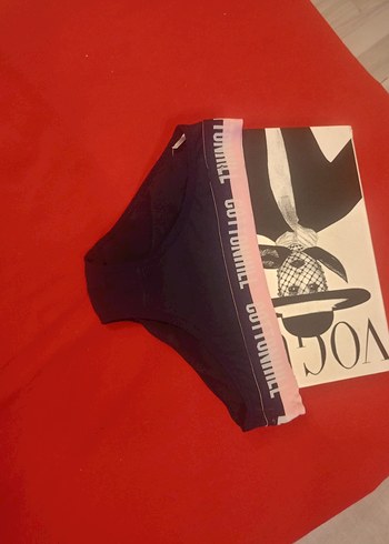 Pembe Baskılı Kadın Atletik Midi Külot - Görsel 3