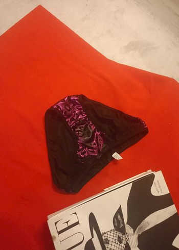 Renkli Baskılı Mavi Uzun Kadın İç Giyim - Görsel 4