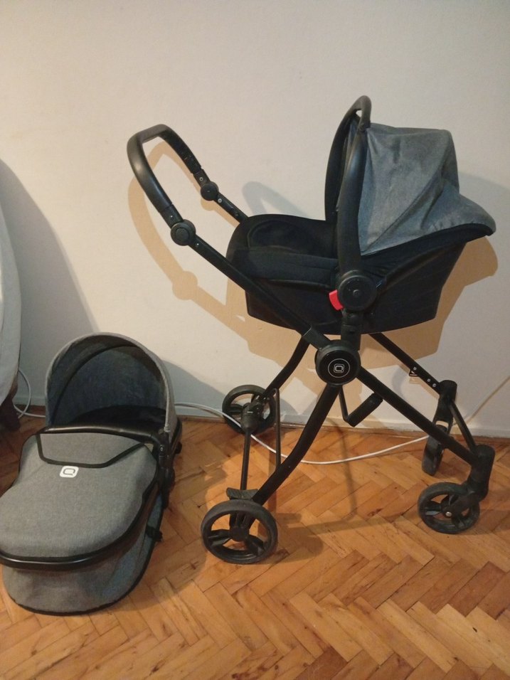 Gri Bebek Arabası ve Puset - Görsel 3