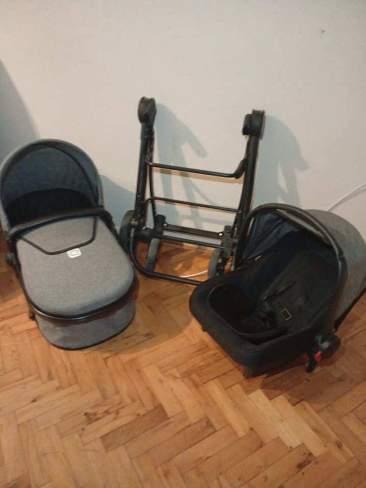 Gri Bebek Arabası ve Puset - Görsel 5