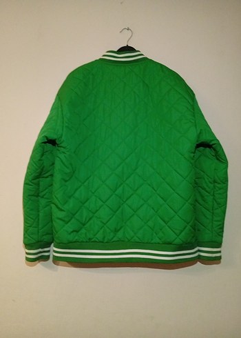 Yeşil Boston Celtics Erkek Kapitone Mont - Görsel 2