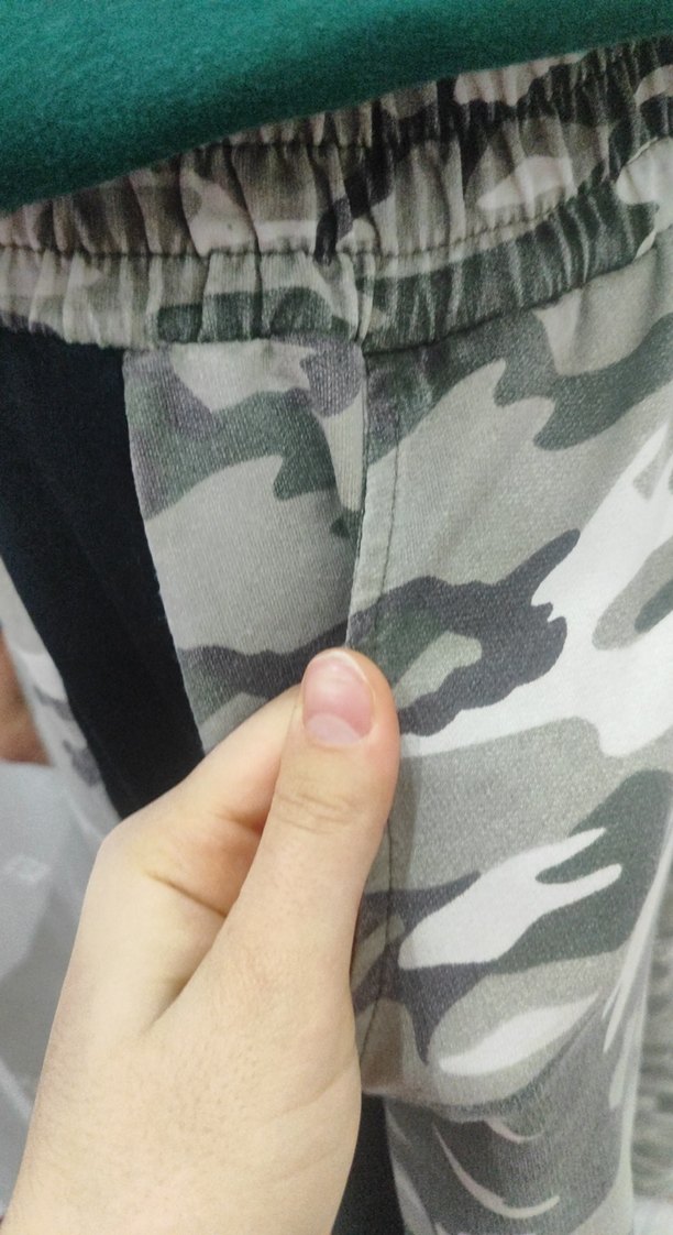 Gri Kamuflaj Desenli Bol Kesim erkek pijama - Görsel 2