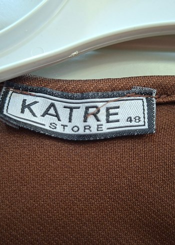 Kadın Kahverengi Uzun Kollu  Elbise - Görsel 5