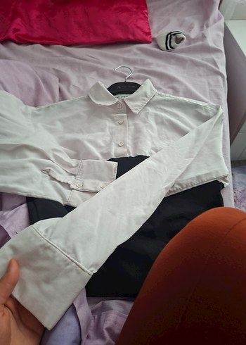 Uzun Kollu Beyaz Gömlek - Görsel 4