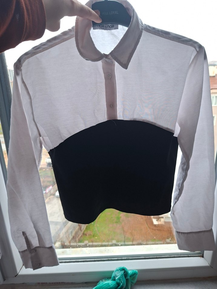 Uzun Kollu Beyaz Gömlek - Görsel 3