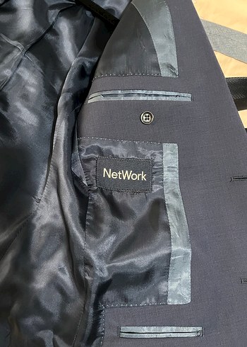 Lacivert Modern Klasik Erkek Takım Elbise - Görsel 4