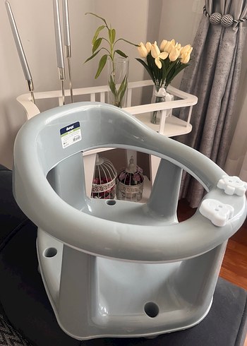 Gri Bebek Mama Sandalyesi - Görsel 2