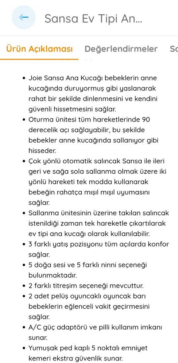 Gri Bebek Beşiği ve Sallanan Koltuk - Görsel 3