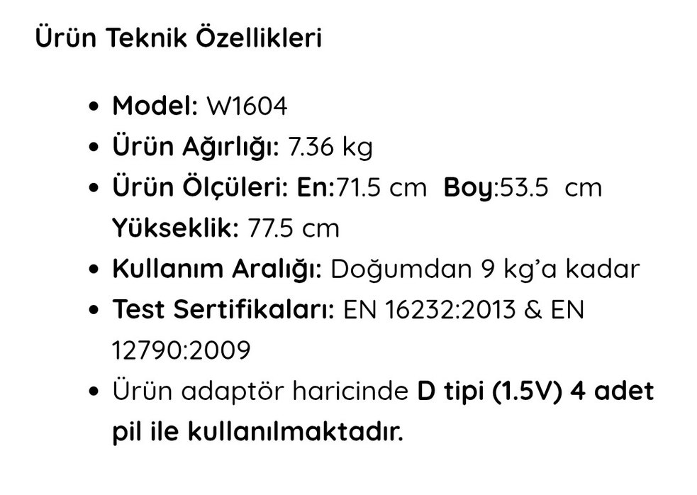 Gri Bebek Beşiği ve Sallanan Koltuk - Görsel 4