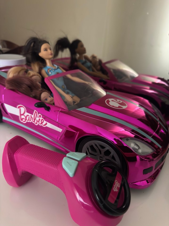 ORJİNAL BARBİE UZAKTAN KUMANDA ARABA - Görsel 3