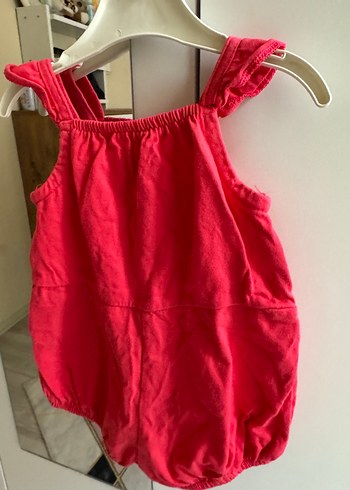 Pembe Fırfırlı Bebek Kız Tulum - Görsel 4