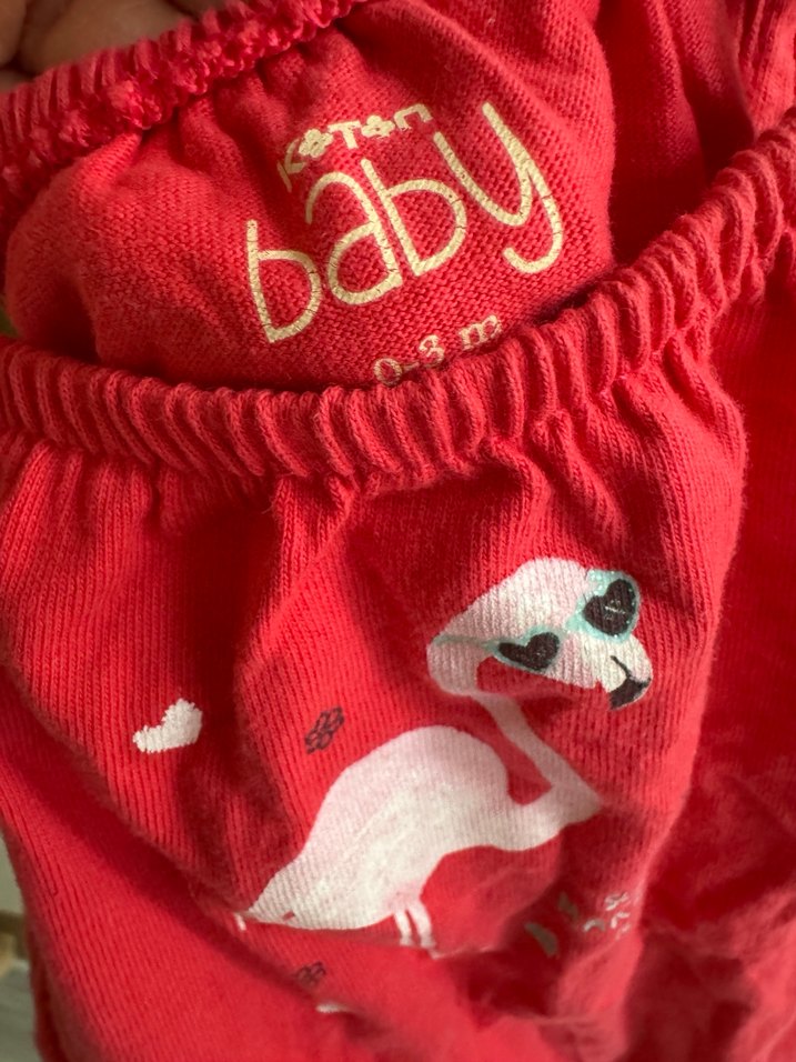 Pembe Fırfırlı Bebek Kız Tulum - Görsel 3