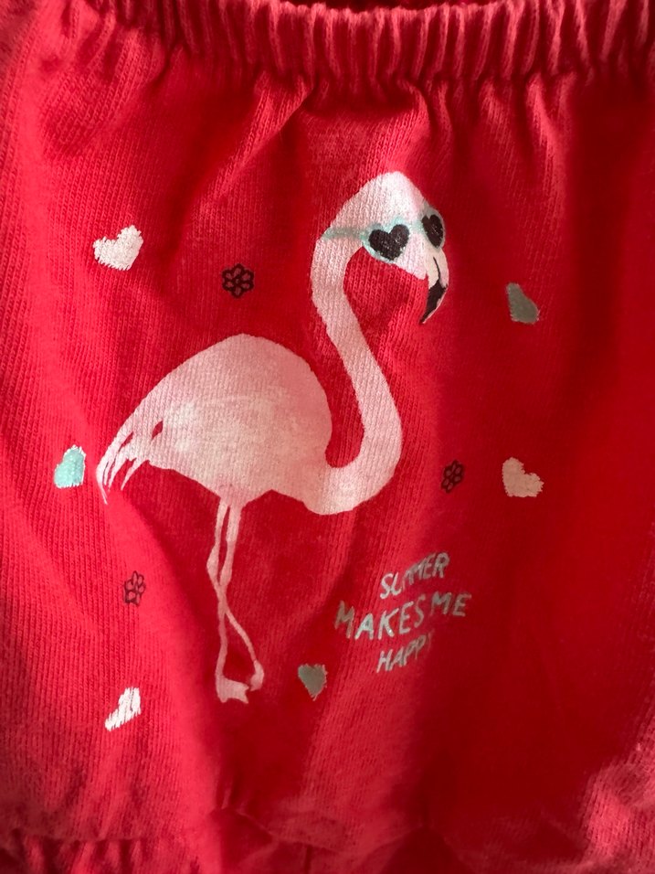 Pembe Fırfırlı Bebek Kız Tulum - Görsel 2