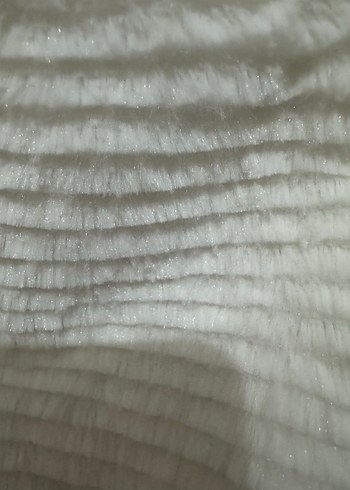 Kız Çocuk Beyaz Kürklü Kolsuz Yelek - Görsel 6