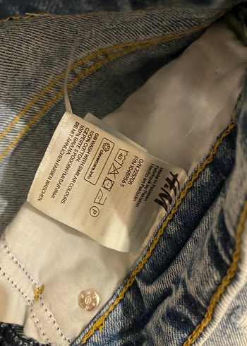 Kadın Mavi  Mini Denim Şort - Görsel 4