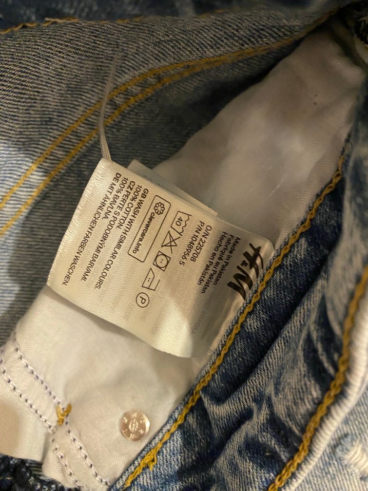Kadın Mavi  Mini Denim Şort - Görsel 4