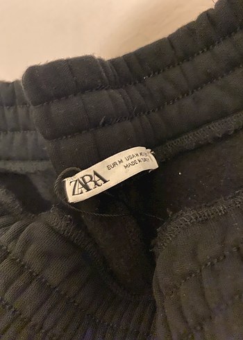 Fermuarlı Siyah Kadın Eşofman Altı - Görsel 3