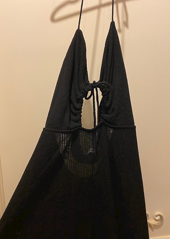 Siyah Askılı Tulum - Görsel 3