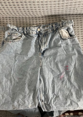 Gri Mavi Kadın Denim Midi Boy Kot - Görsel 6