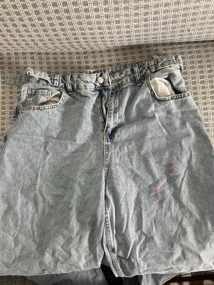 Gri Mavi Kadın Denim Midi Boy Kot - Görsel 5