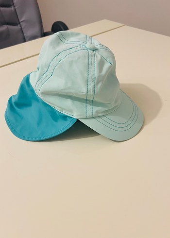 Turkuaz Erkek Çocuk Mayo ve Ense KorumalıŞağka - Görsel 2