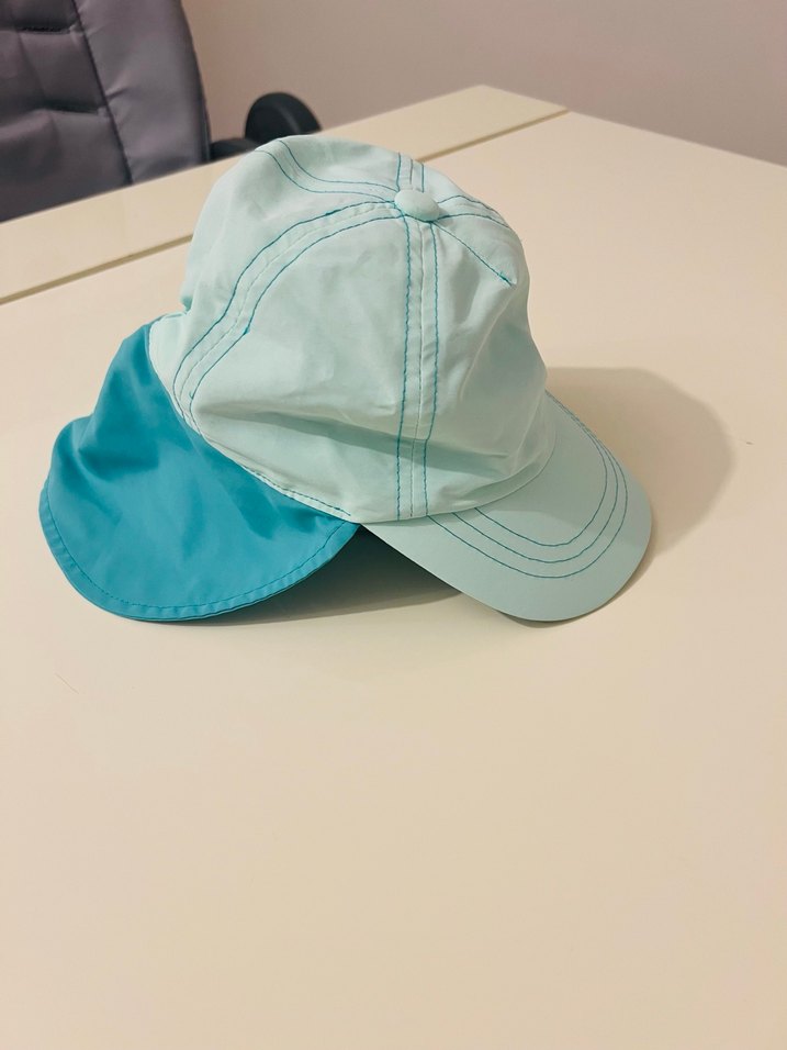 Turkuaz Erkek Çocuk Mayo ve Ense KorumalıŞağka - Görsel 2