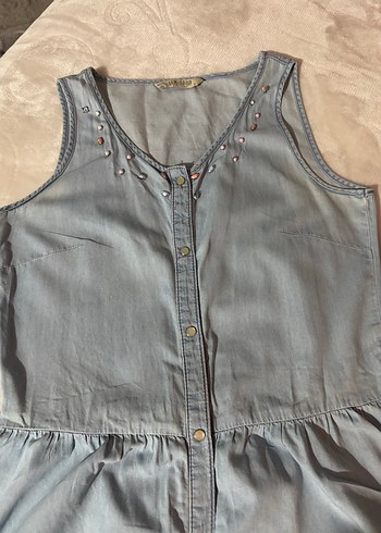 Lcw 36 beden jean elbise - Görsel 2