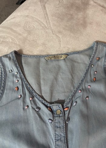 Lcw 36 beden jean elbise - Görsel 5