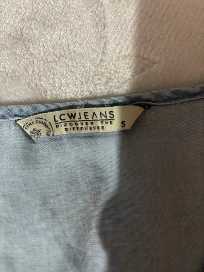 Lcw 36 beden jean elbise - Görsel 3