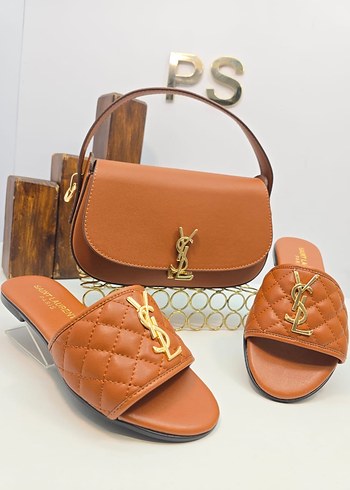 Baskılı Deri Kadın Çanta - Görsel 7