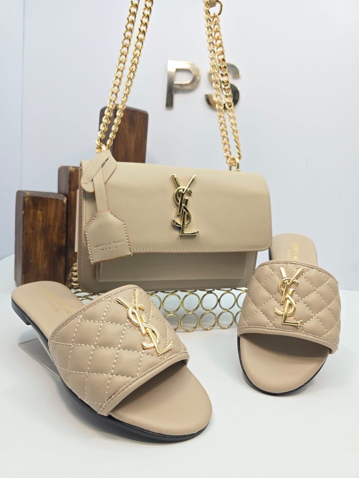 Desenli Zincir Detaylı Deri Çanta - Görsel 4