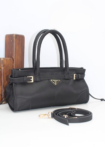 Kadın Süet Tokalı Çanta - Görsel 5