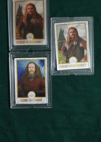 Altın Renkli harry potter hologramlı kartlar - Görsel 3