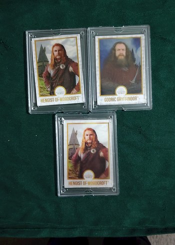 Altın Renkli harry potter hologramlı kartlar - Görsel 4