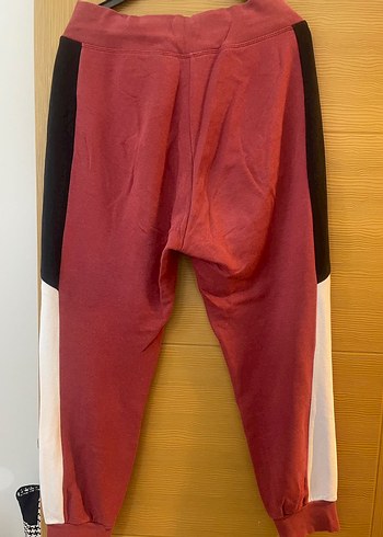 Kemerli Kırmızı Erkek Eşofman Altı - Görsel 4