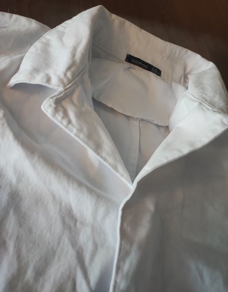 Kadın Beyaz Kemerli Tulum - Görsel 3