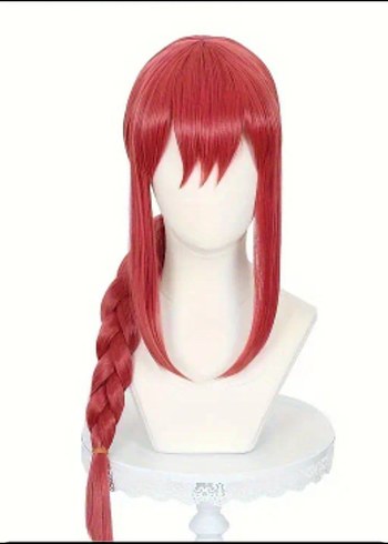 CHAİNSAW MAN MAKİMA Cosplay anime peruk. - Görsel 2