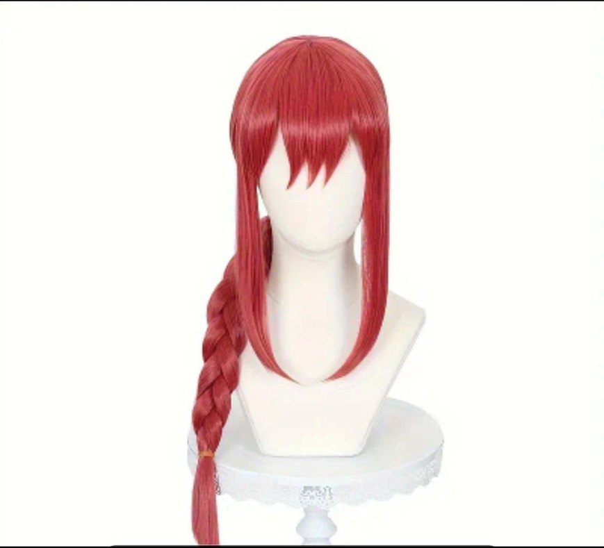 CHAİNSAW MAN MAKİMA Cosplay anime peruk. - Görsel 2