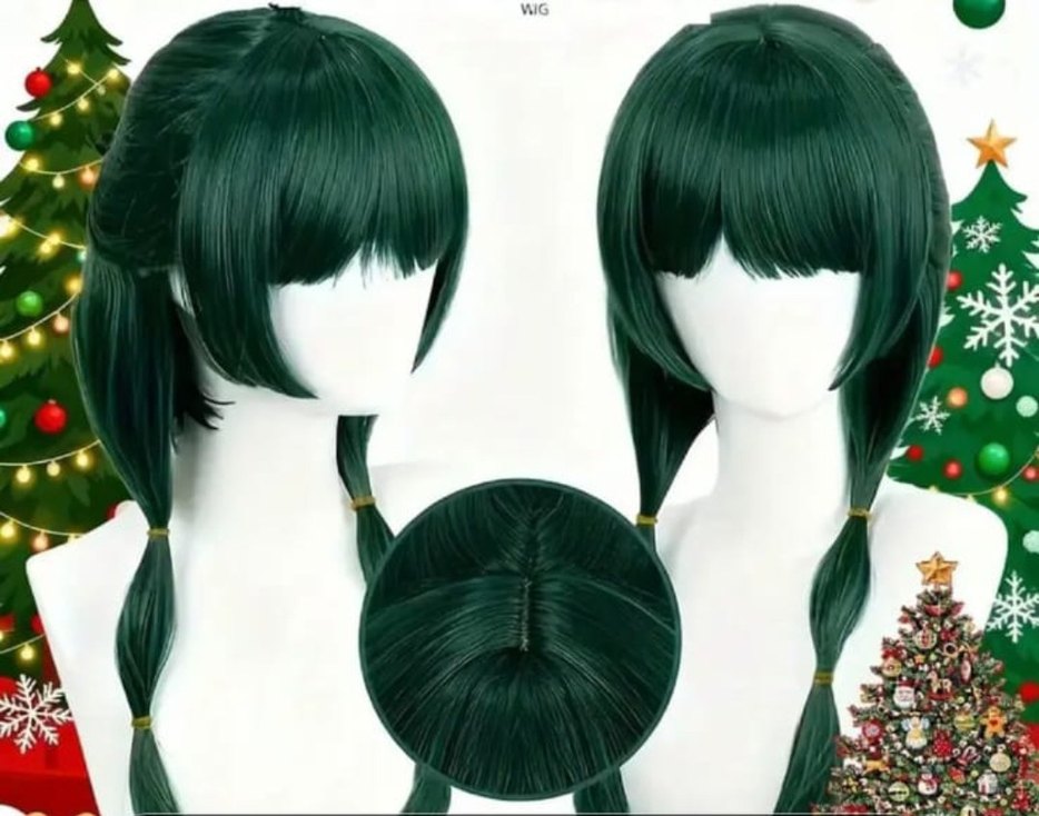 MAOMAO Anime Cosplay Peruk. - Görsel 4