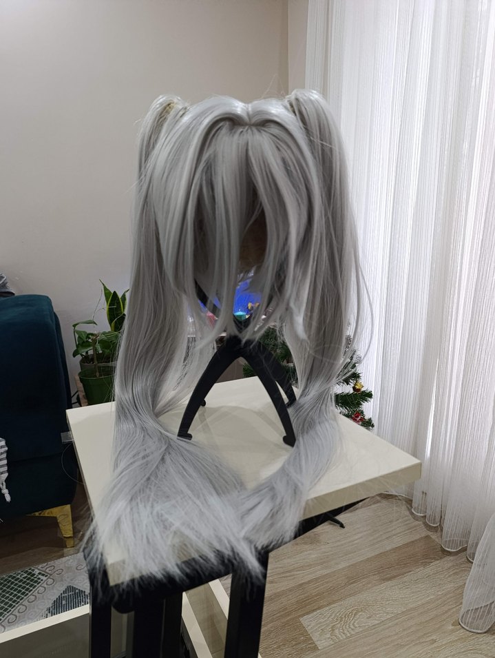 anime Cosplay peruk kaliteli üründür. - Görsel 4