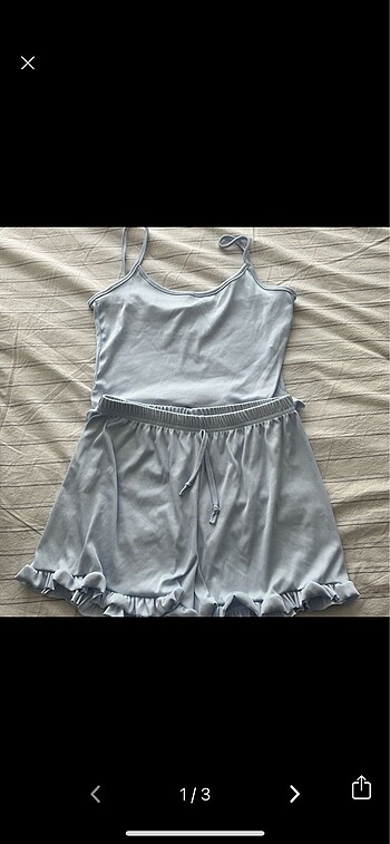 Şort pijama takım