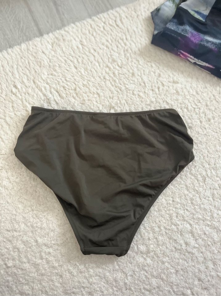 Siyah Yüksek Bel Kadın Bikini Altı - Görsel 3