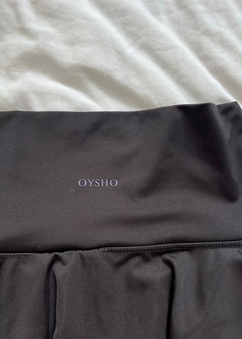 Oysho siyah Pilili Midi Kadın şort Etek - Görsel 5