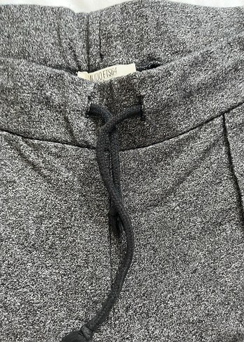 Mudo Gri Kadın Spor Kumaş eşofman altı - Görsel 5