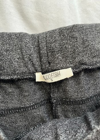 Mudo Gri Kadın Spor Kumaş eşofman altı - Görsel 6