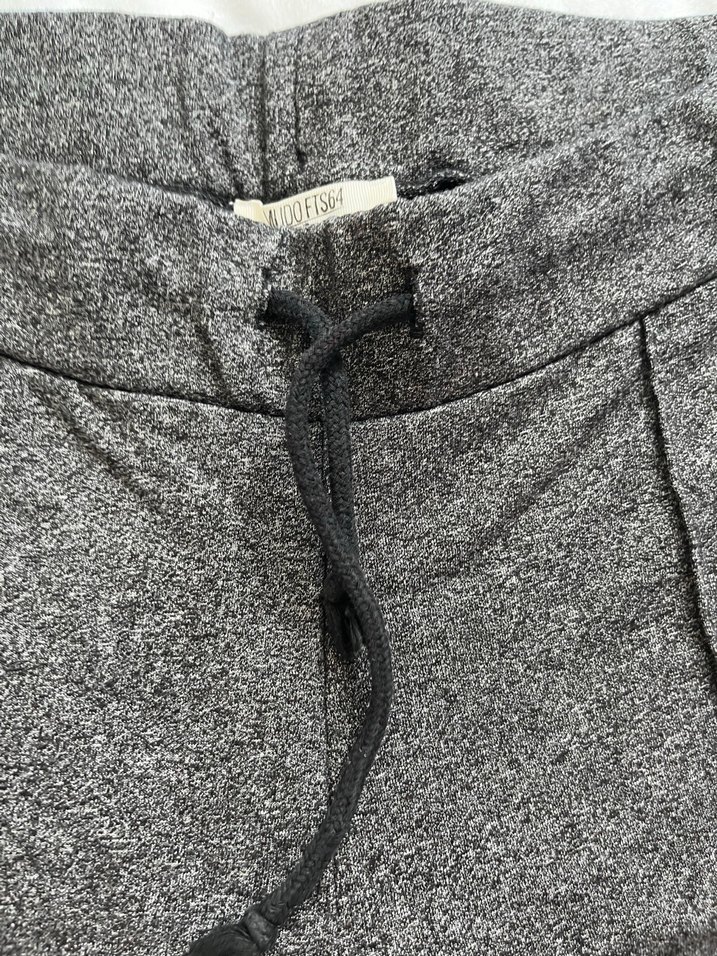 Mudo Gri Kadın Spor Kumaş eşofman altı - Görsel 5