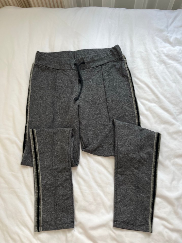 Mudo Gri Kadın Spor Kumaş eşofman altı - Görsel 2